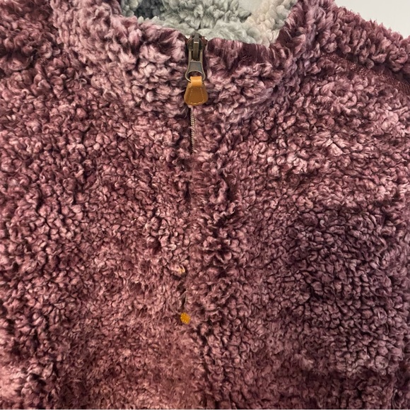Pink Lily Sherpa pullover - Picture 3 of 7